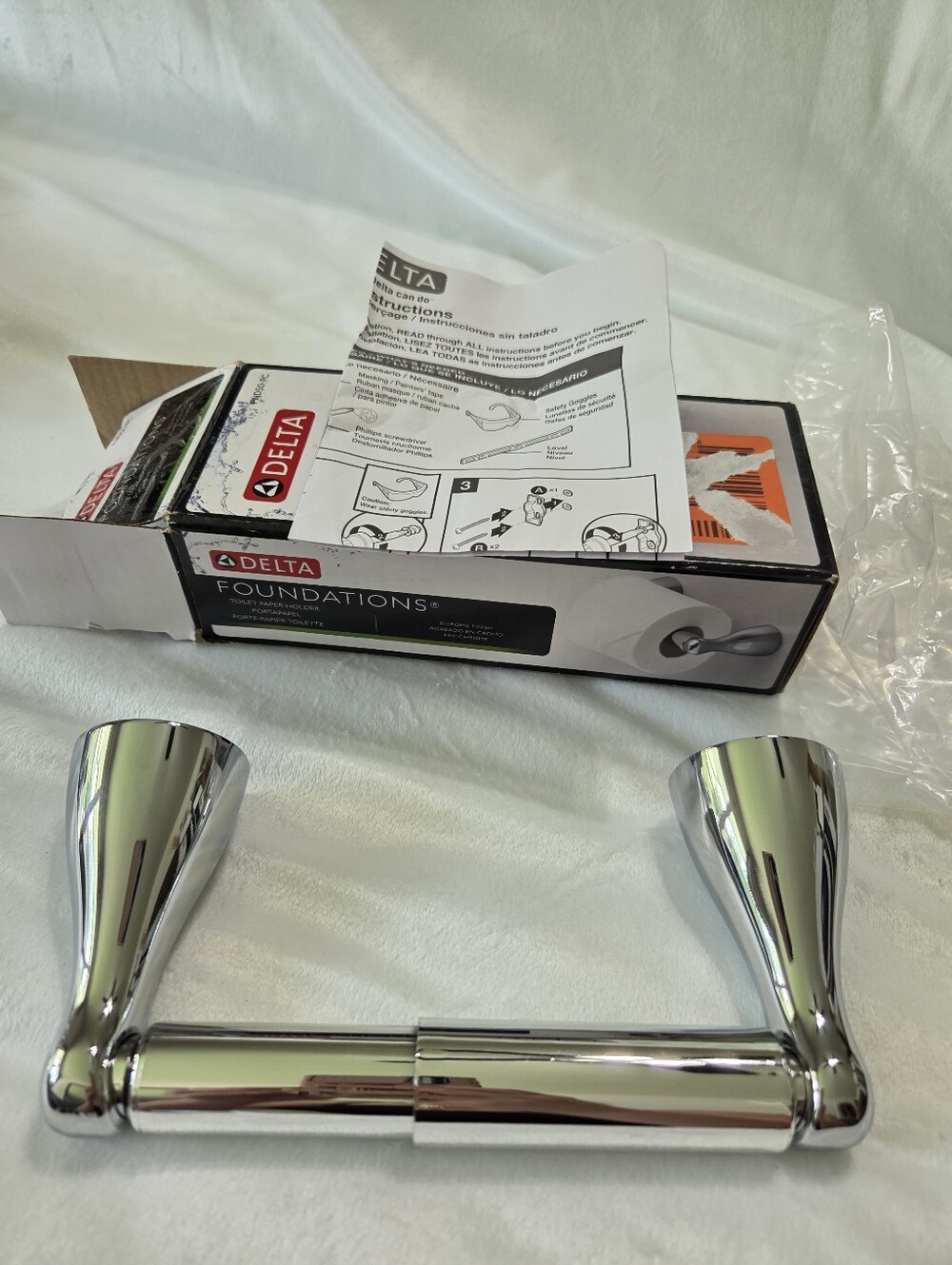 Delta Foundations Toilet Paper Holder - Chrome Finish - FND50-PC